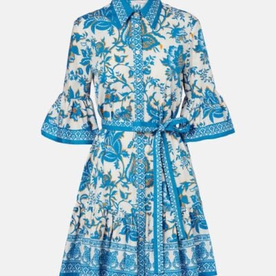 Etro Printed Mini Shirt Dress