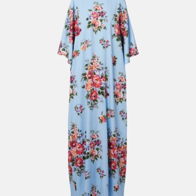 Dolce&Gabbana Floral Silk-Blend Kaftan
