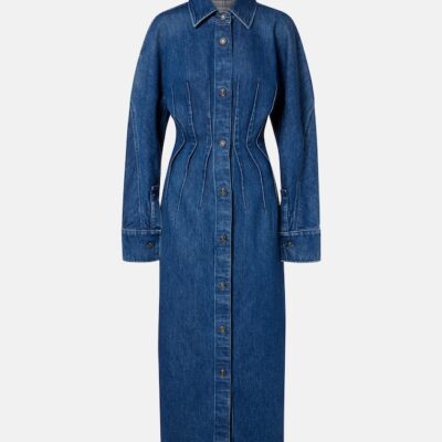 Givenchy Denim Midi Dress