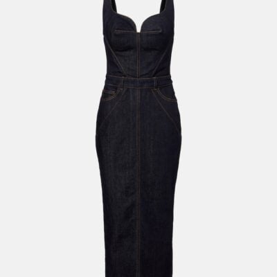 Givenchy Denim Bustier Dress