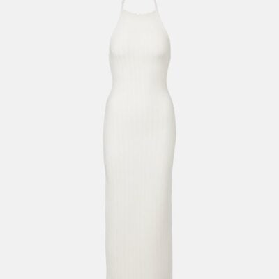 Jacquemus Tablier Knitted Midi Dress