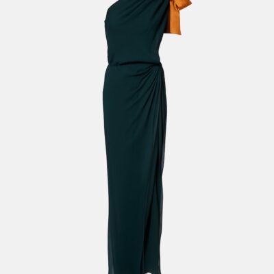Saint Laurent Silk Chiffon Gown