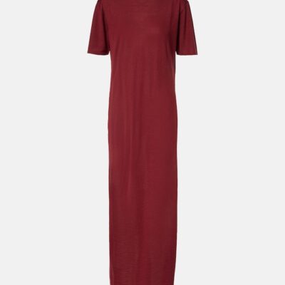 Saint Laurent Wool Maxi Dress