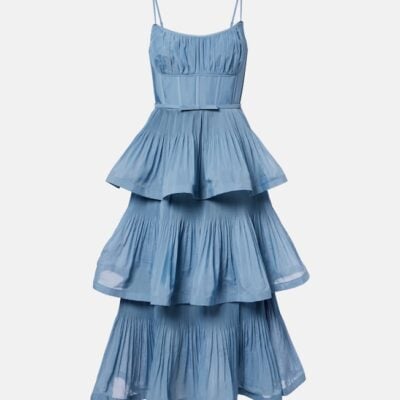 Zimmermann Tiered Bustier Dress