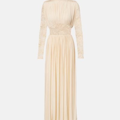Zimmermann Rebellion Draped Lace Gown