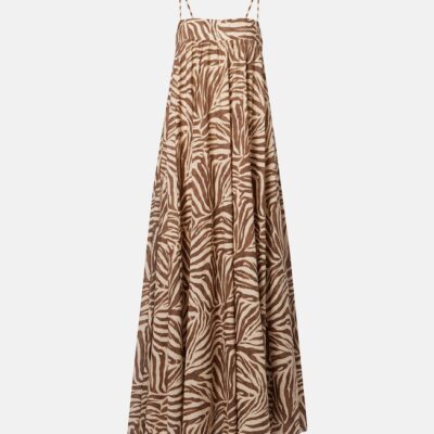Zimmermann Wanderlust Printed Cotton Maxi Dress