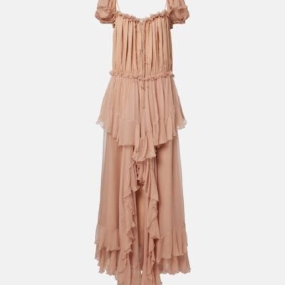 Chloé Ruffled Silk Gown