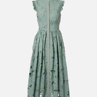 Erdem Guipure Lace Shirt Dress