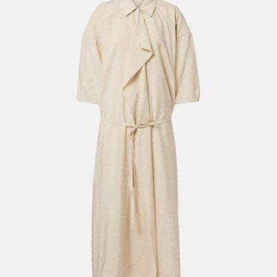 Lemaire Silk-Blend Shirt Dress