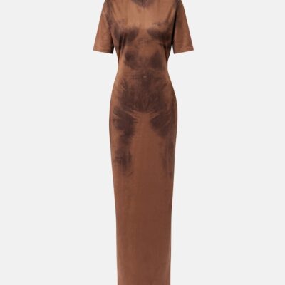Acne Studios Dueda Trompe-L’Œil Maxi Dress