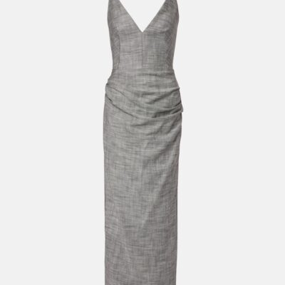 Maticevski Saucy Minx Cotton Midi Dress
