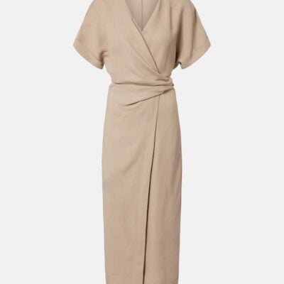 Brunello Cucinelli Draped Wrap Dress