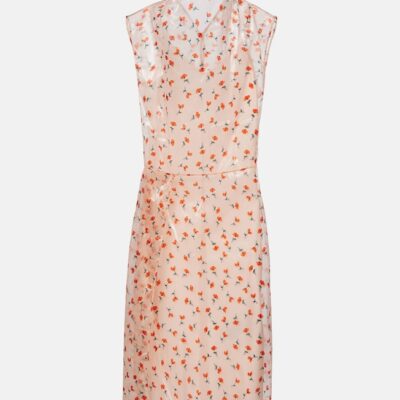 Jil Sander Floral Midi Dress