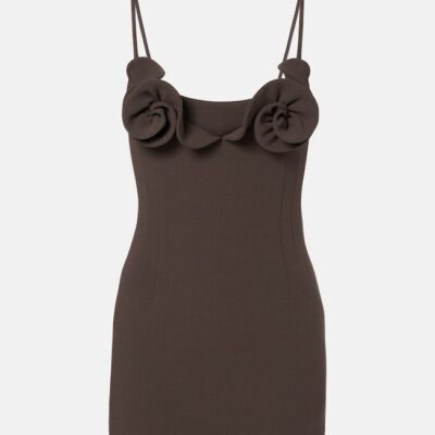Magda Butrym Wool-Blend Minidress
