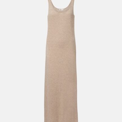 The Row Nareen Knitted Cashmere Maxi Dress