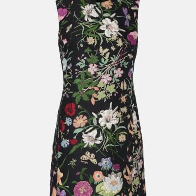 Gucci Gucci Flora Brocade Minidress