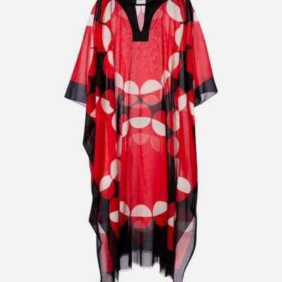 Dries Van Noten Printed Cotton Kaftan