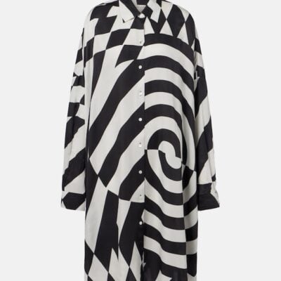Dries Van Noten Printed Shirt Dress