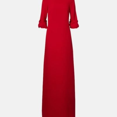 Safiyaa Danica Crêpe Gown