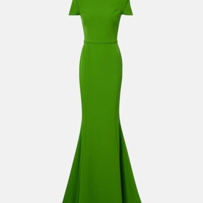 Safiyaa Parker Crêpe Gown
