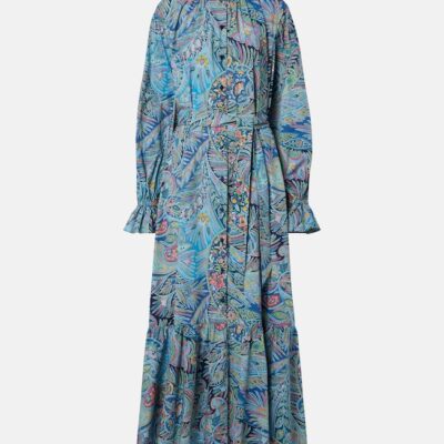 Etro Paisley Cotton-Blend Shirt Dress