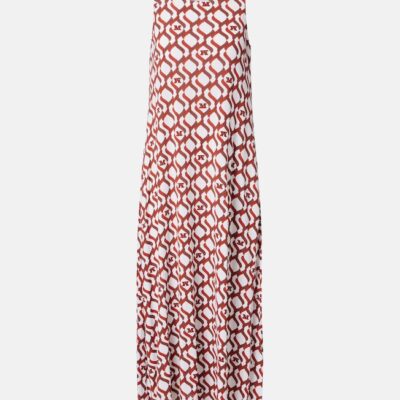 Max Mara Paste Printed Midi Dress