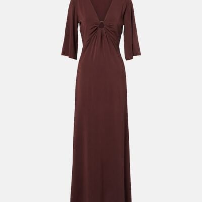 Max Mara Riga Cutout Midi Dress