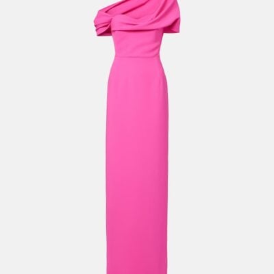 Carolina Herrera Sofia Crêpe Bustier Gown