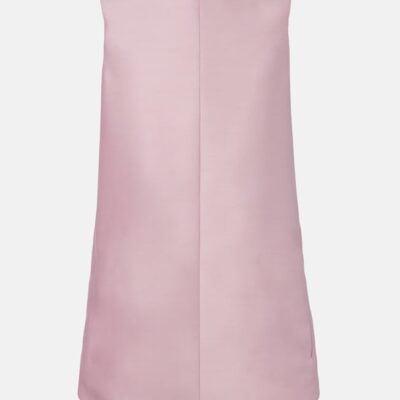 Balenciaga Silk And Wool Minidress