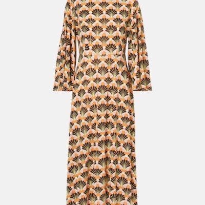 La Doublej Sorella Printed Midi Dress