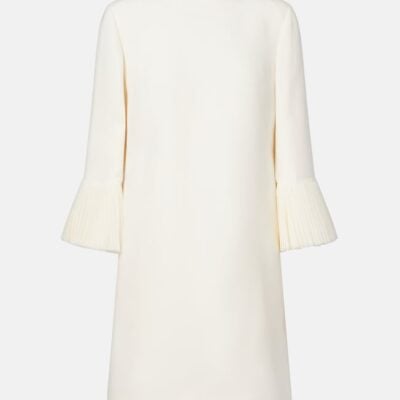Valentino Wool And Silk Minidress