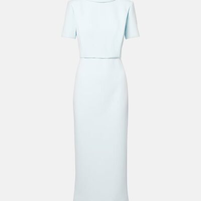 Roland Mouret Crêpe Midi Dress