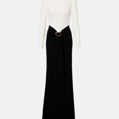 Roland Mouret Draped Jersey Gown