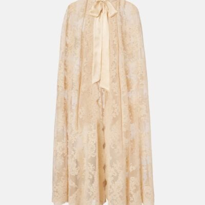 Zimmermann Como Lace Cape