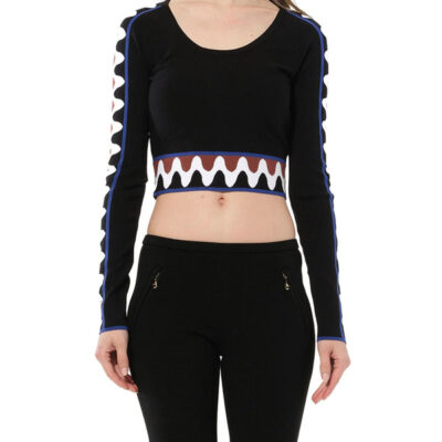 Pucci Pullover Sweater in Black / Xs