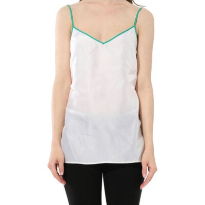 Pucci Sleeveless Top in White / 38