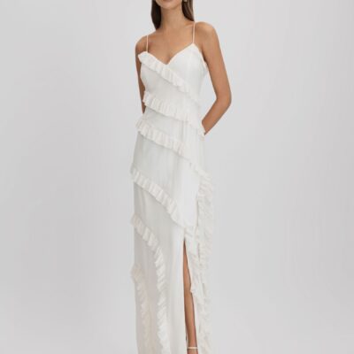 Amur Ruffle Maxi Dress