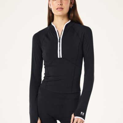 P.E Nation Soft Luxe Quarter Zip Jacket