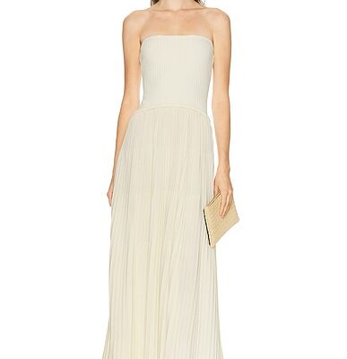 Solid & Striped The Strapless Soglio Dress