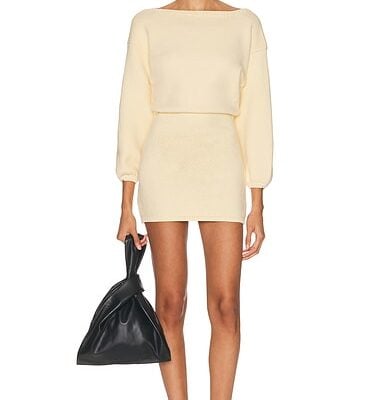 SRG Eleanore Sculptured Knit Mini Dress