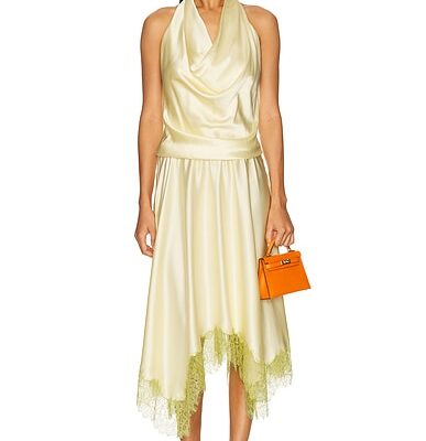 Staud Elira Silk Dress