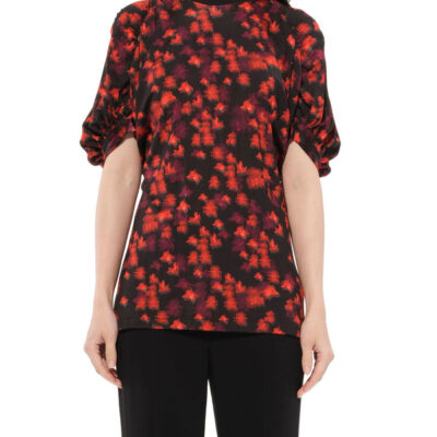 Givenchy Short Sleeve Top in Multicolor Multicolour / 36