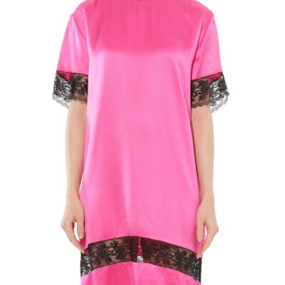 Givenchy Silk Dress in Fushia Pink / 34