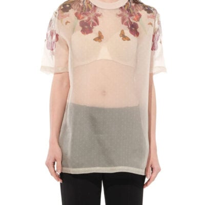 Givenchy Silk Top in Pink / 36