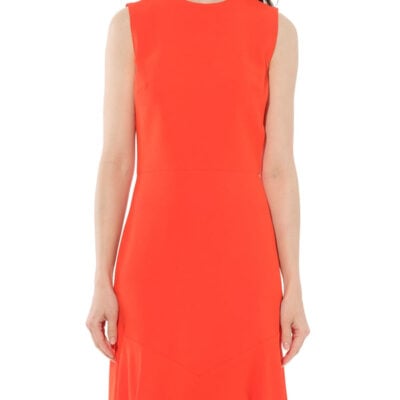 Givenchy Sleeveless Dress in Orange / 36