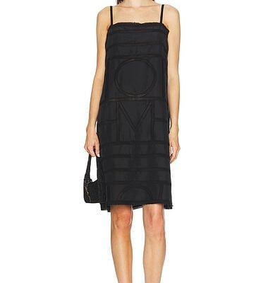 Toteme Monogram Silk Dress