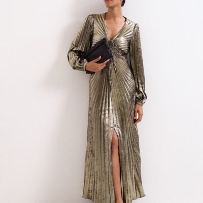 Phase Eight Gold Ellen Dress