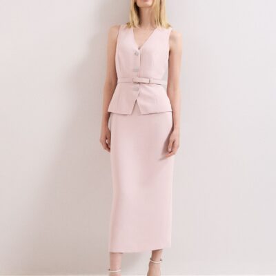 Phase Eight Pink Hilda Midaxi Dress