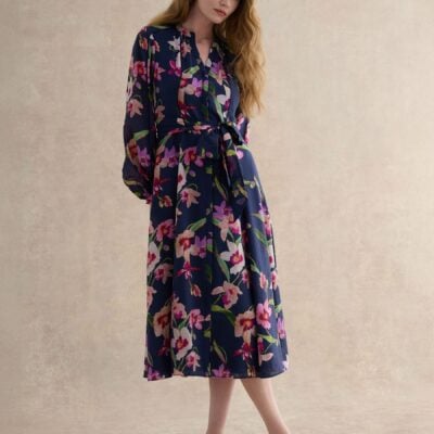 Hobbs Blue Petite Pippa Dress