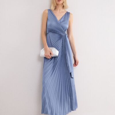 Phase Eight Blue Emlyn Wrap Dress